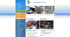 Desktop Screenshot of hodmetal.hu